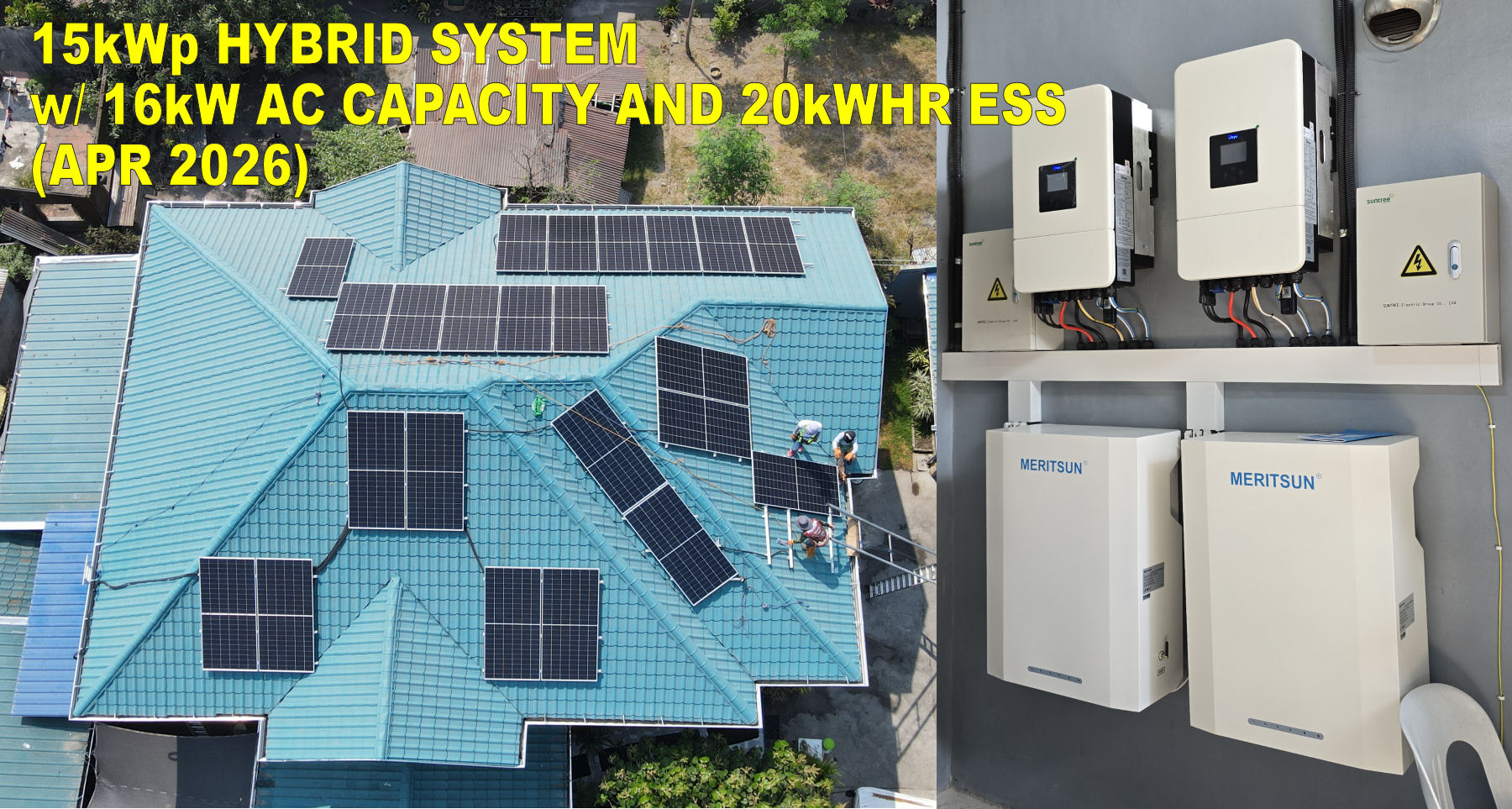 15kWp Residential Rooftop