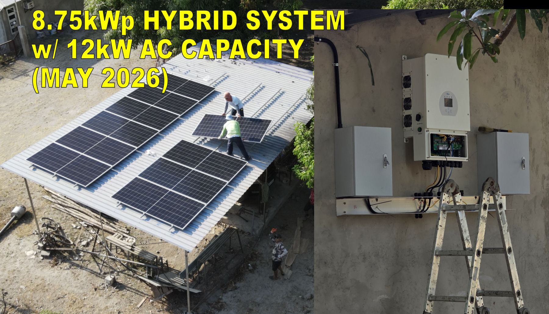 8.75kWp Residential rooftop